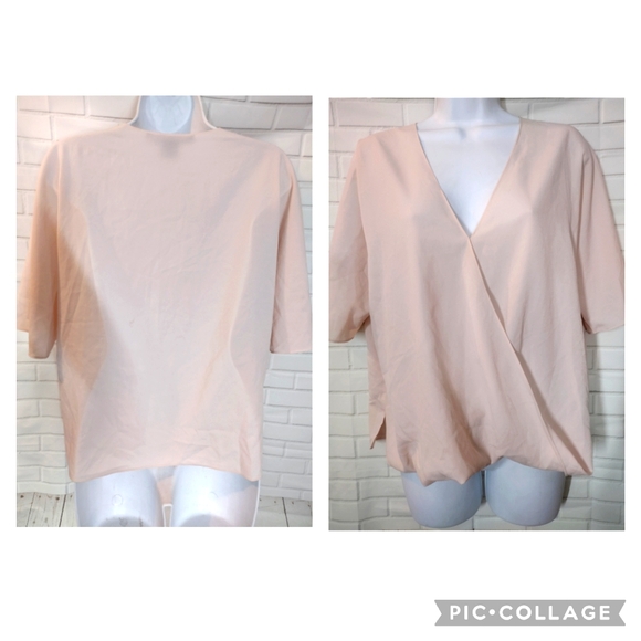 French Connection Baby Pink Blouse - Picture 1 of 10